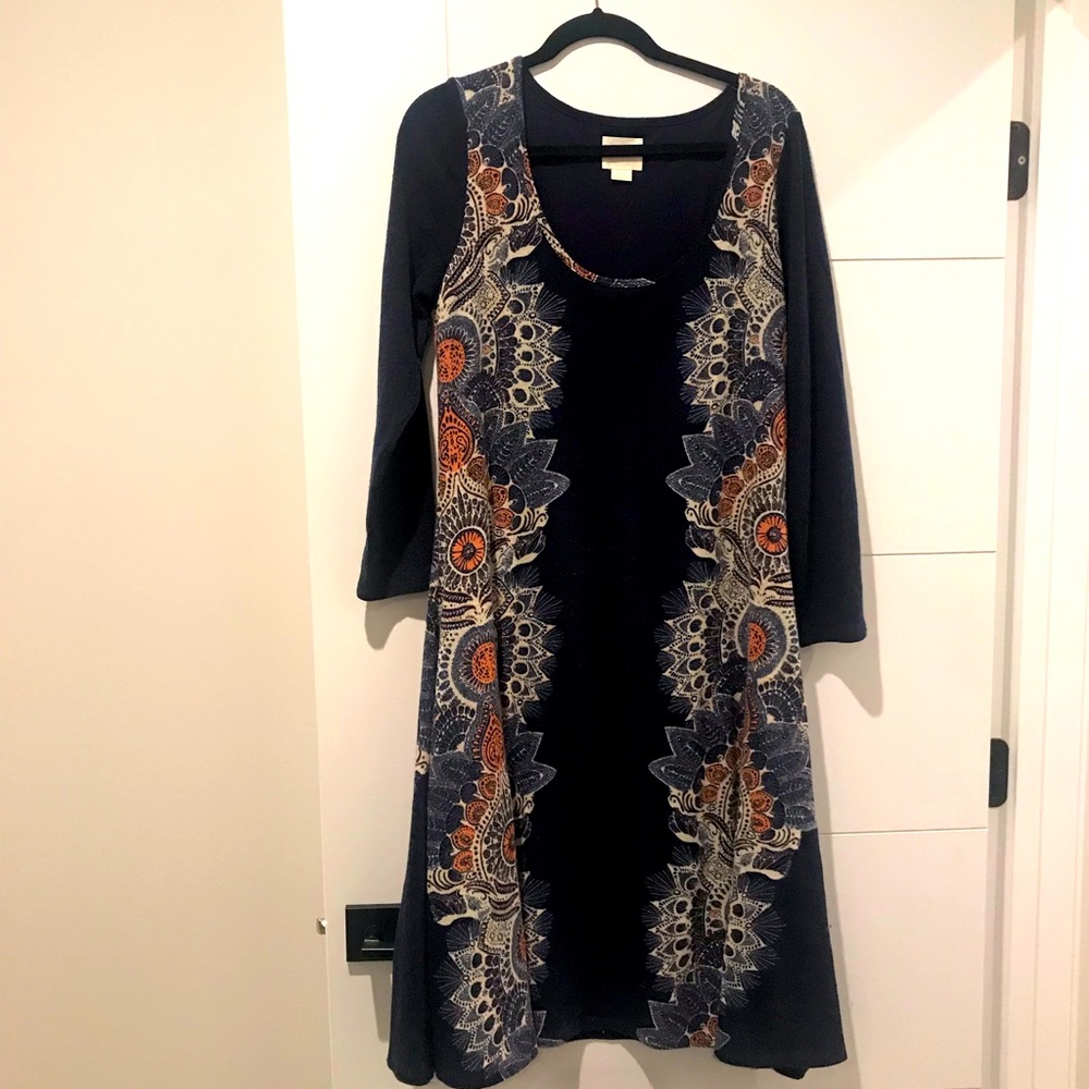 Anthropologie Wool sweater dress